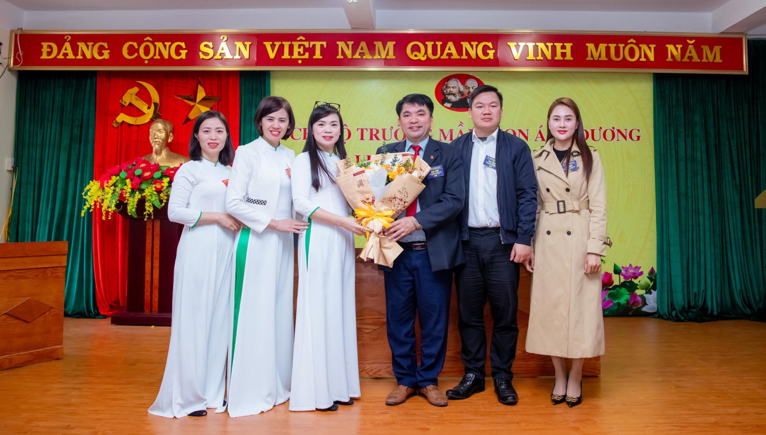 ĐẠI HỘI CHI BỘ TRƯỜNG MẦM NON ÁNH DƯƠNG NHIỆM KỲ 2025-2027